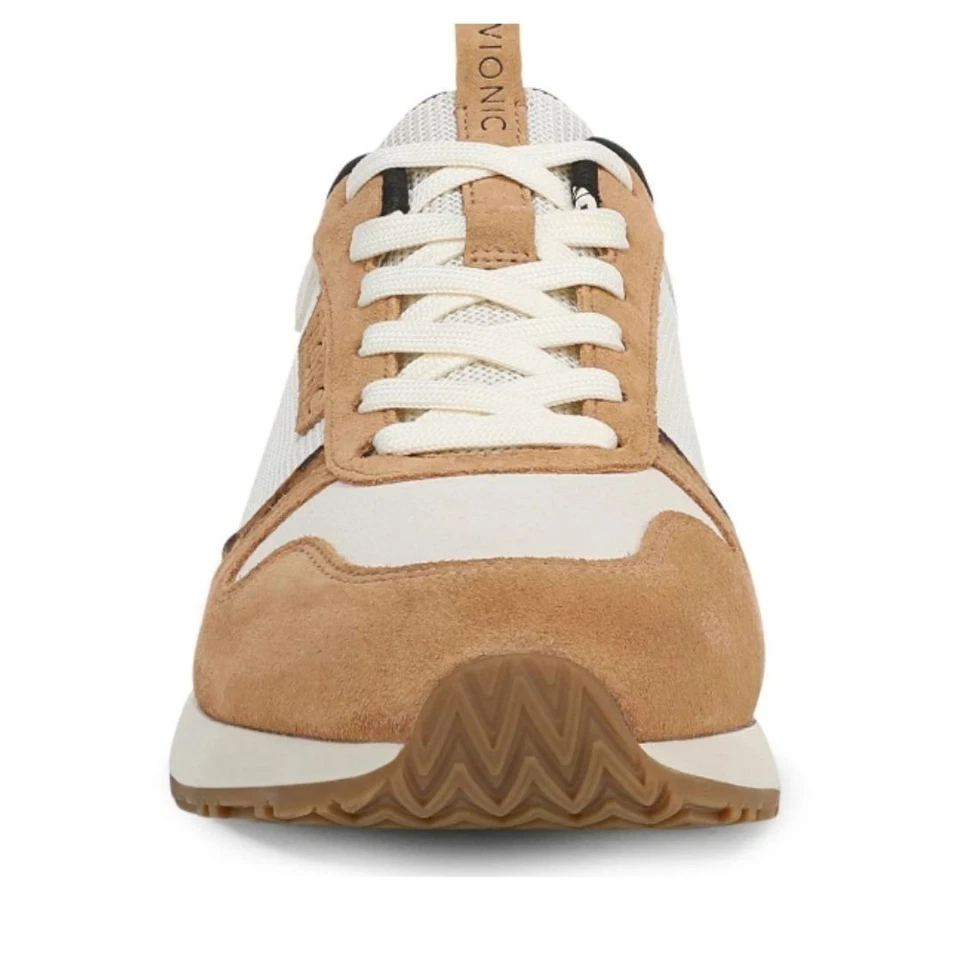 Zapatilla deportiva para mujer Vionic Monarch marfil/leopardo Foto 2 de 4