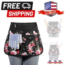 Garden Apron for Women with 6 Pocket,Half Florist Apron
