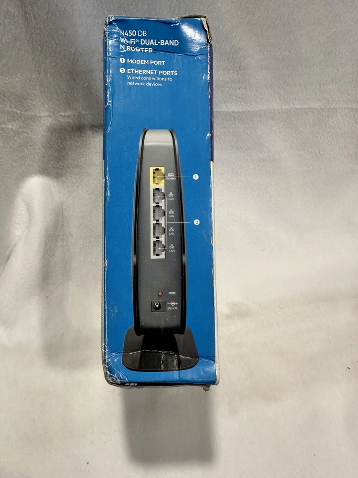 Belkin N450 DB Wi-Fi Dual-Band Wireless Router Video Streaming Smart Devices New - Image 3 of 4