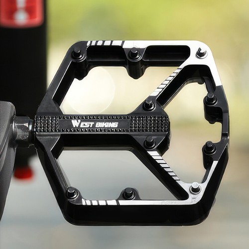 2x Bearing 9/16" Bicycle Pedals Aluminum Alloy Anti-slip Platform MTB BMX Pedals - Picture 14 of 21