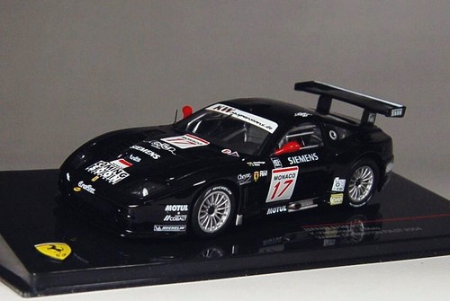 Ixo 1/43 Ferrari 575M #17 Vincitore Donnington FIA-GT 2004 Modellino di auto da corsa - Foto 3 di 4