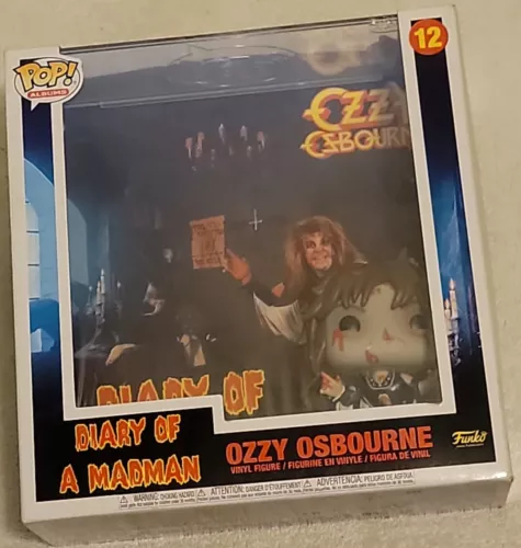 Funko Pop Albums #12 Ozzy Osbourne Diary of a Madman MIB Rare 