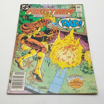 The Fury of Firestorm: The Nuclear Man. Issue #16 Sept. 1983 DC Comics