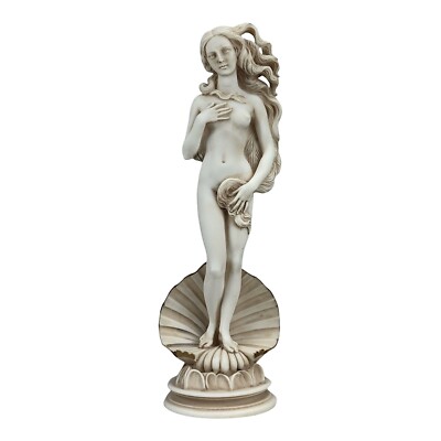 Geburt der Göttin Aphrodite Venus Akt weiblich grau Statue Skulptur Figur 8 Zoll