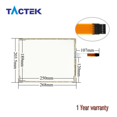 1PC  for 1200P 6181P-12TSXP Touchpad Panel Glass Digitizer Touch Screen