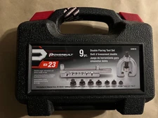 Powerbuilt 648610 9Pc Double Flaring Tool S, Silver