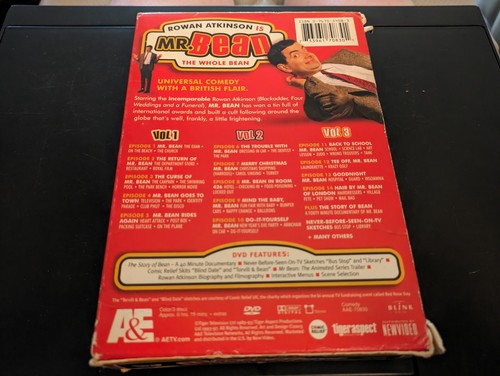 Mr. Bean - The Whole Bean - 3 DVD Boxed Set - Rowan Atkinson - Pre-owned - Picture 2 of 5
