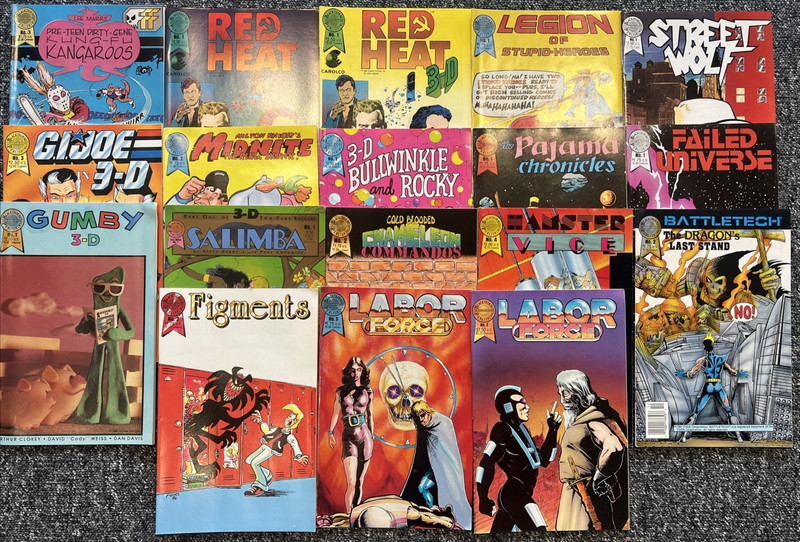 Blackthorne Publishing Comics - Job Lot of 18- Nice Condition