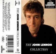 JOHN LENNON "THE JOHN LENNON COLLECTION" CASSETTE 1989 capitol