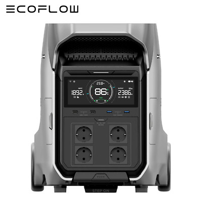 ECOFLOW DELTA PRO 3 Powerstation 4096Wh LiFePO4 Balkonkraftwerk Solarspeicher