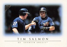Tim Salmon Topps Gallery 1999 Baseball Card #54