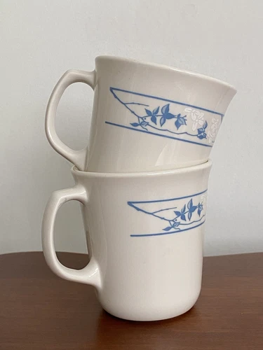 Set of 2 Corning Corelle FIRST OF SPRING Coffee Cups Mugs EXCELLENT CONDITION!!