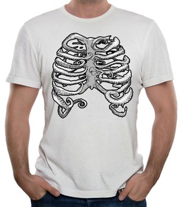 t shirt octopus ragazzo
