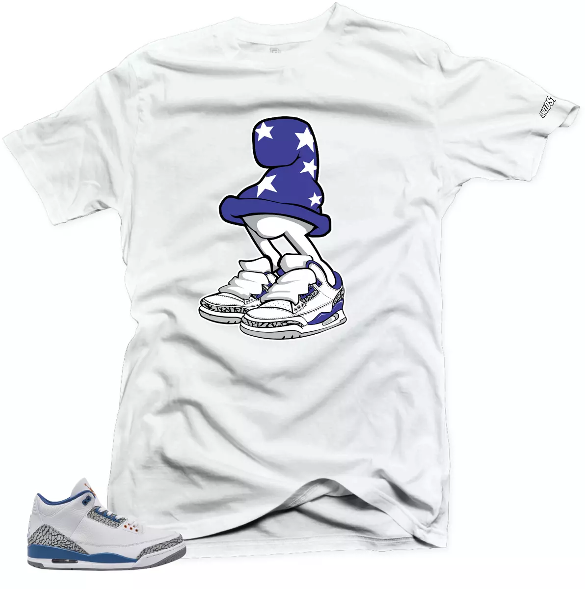 Air Jordan 3 Wizards, Sneaker Matching Shirts