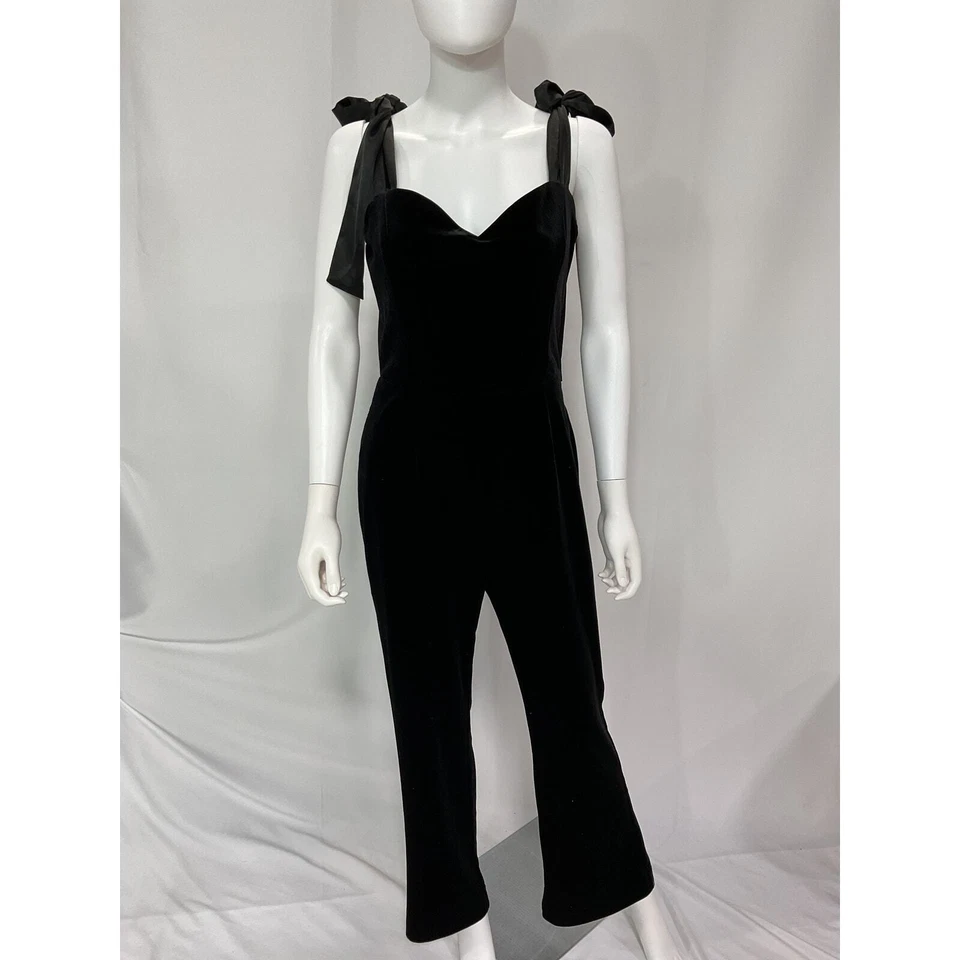 Бесконечный розовый черный бант ремень Sweetheart шеи бархата комбинезон размер M - Изображение 2 из 4