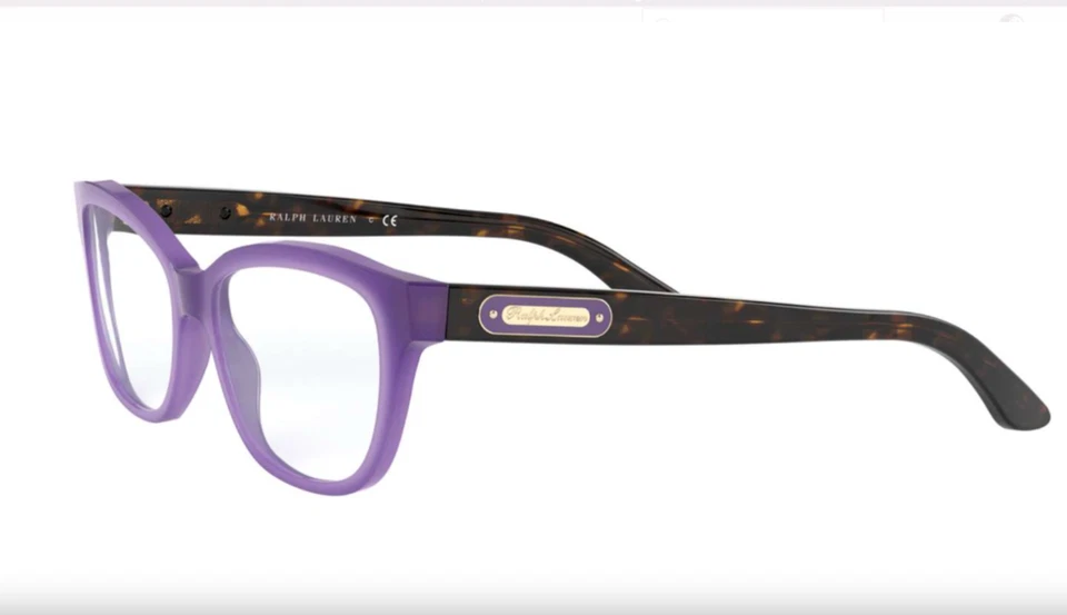 Polo Ralph Lauren RL 6194 5337 女式眼镜 52-17-140 毫米 Opaline 紫色 — 第 4/4 张图片