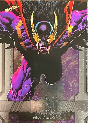 Nighthawk 2024 Metal Universe Avengers #63 Base