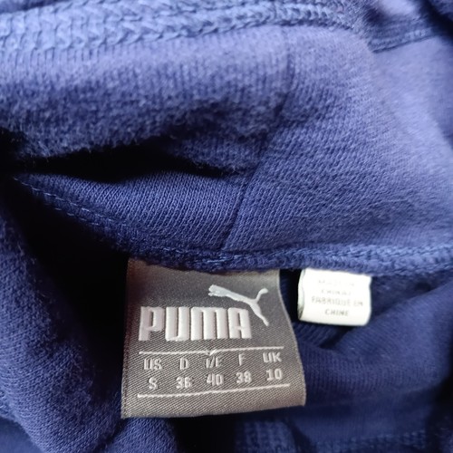 Puma Sweatshirt Women Small Purple Cowl Neck Sweater Drawstrings Athleisure - Picture 5 of 7
