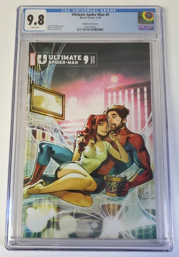Ultimate Spider-Man Issue #9 Comic Book. Andolfo Exclusive. CGC Graded. 2024