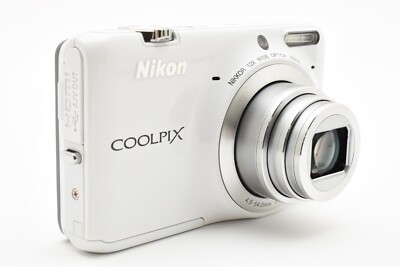 MINT] Nikon COOLPIX S6500 White 16MP Compact Digital Camera