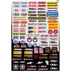 4320-0717 Decal Sticker Set Micro Sponsor Kit Aufkleber Satz Scott Maxxis Oakley