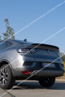 Alerón Trasero Para Renault Arkana 2021-2025 - Spoiler De Maletero En PVC, Negro Brillante O Fibra De Carbono