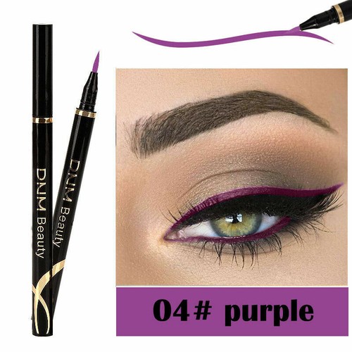 12Colors Flüssiger Eyeliner Stift Wasserfest Bunt Highlight Neon Katzenaugen : - Bild 15 von 23