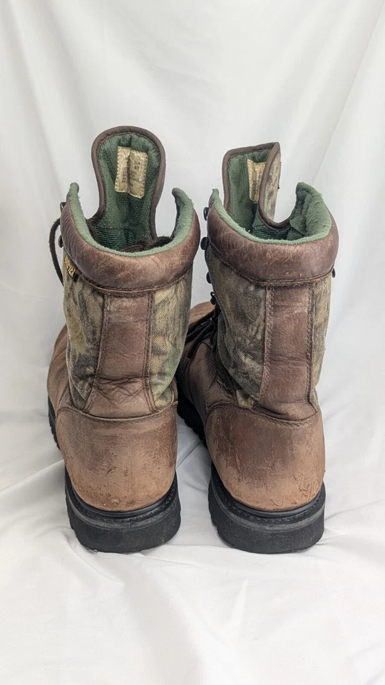 Botas de caza Wolverine Goretex Thinsulate camufladas aisladas para hombre talla 13, 10 pulgadas Foto 4 de 4