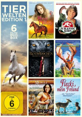 6 Kinderfilme Ein Pferd für Danny / Drachenwelt / Rotkäppchen   Abschied vom Zau