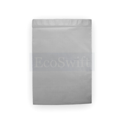 Clear S 24x24 White EcoSwift S - Self-Seal Plastic Shipping Envelopes, 100% Recyclable Poly Mailer
