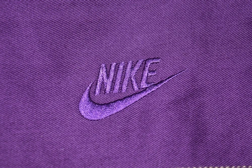 RARE VINTAGE '92 NIKE FLIGHT DETROIT JACKET PURPLE BLUE JACKET LINED XL NWT 1992 image 12