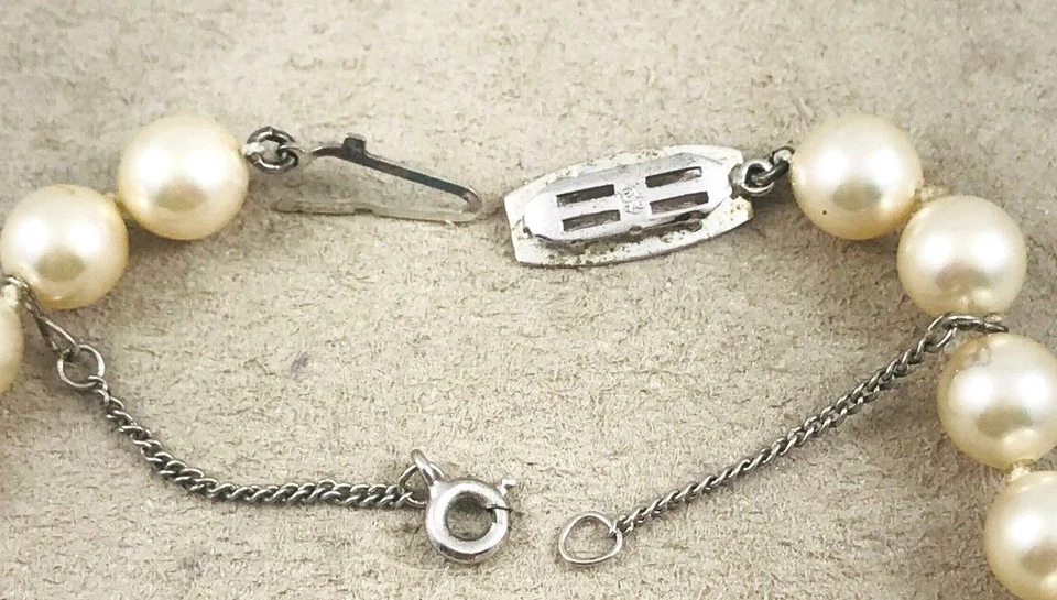 PM 70 Majorica 8mm Pearl Necklace-23" - Image 3 of 4