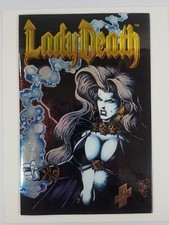 CHAOS! COMICS LADY DEATH II BETWEEN HEAVEN & HELL #1 MARCH 1995 (NM) CHROME CVR