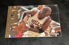 1995-96 FLEER MICHAEL JORDAN, TOTAL D, CARD 3