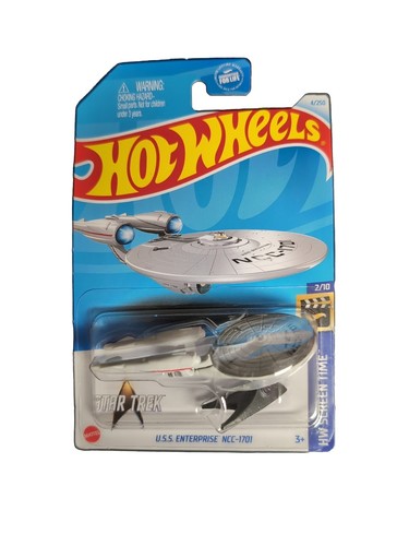 2024 Hot Wheels STAR TREK U.S.S. Enterprise NCC-1701 #4/250 HW Screen Time 2/10