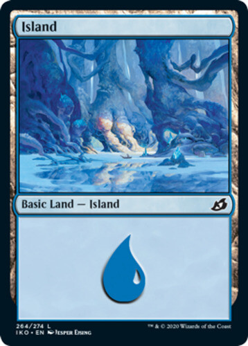 4x Isla (264) - Lámina ~ Casi Como Nuevo Ikoria: Lair of Behemoths Magic Magic x4 4 Ulti - Imagen 1 de 1