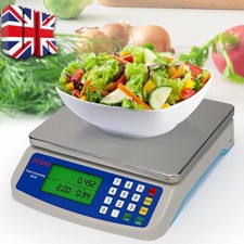30kg/1g Electronic Weigh & Price Scale Digital Food Meat Weighting Shop Retail