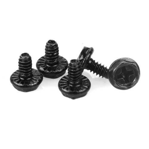Schwarze PCI Steckplatzabdeckung Staubfilter Blindplatte Hartstahl Schrauben 5X - Afbeelding 8 van 9