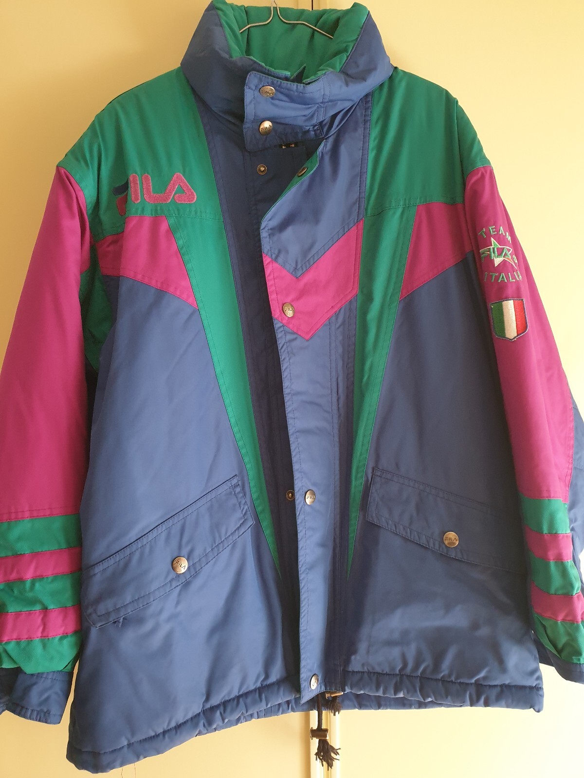 Giacca piumino unisex FILA per neve taglia 48 ottime condizioni