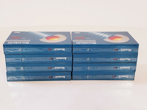 Scotch Audio Cassettes 8 Normal Position BX 60min New Sealed - Picture 5 of 6