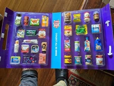 30-pc LITTLE SHOP 2 Coles Minis FOOD Grocery Items & GIFT CARD + CASE Lot#1 SET