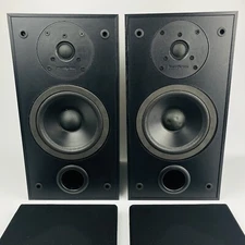 Phase Technology Bookshelf Speakers 3T Pair of 2, Home Theater, TESTED, USA Made