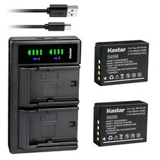 LTD2 Charger  2 battery for Fujifilm X-M1 X-T1 X-T2 X-T3 X-T10 X-T20 X-T30 II
