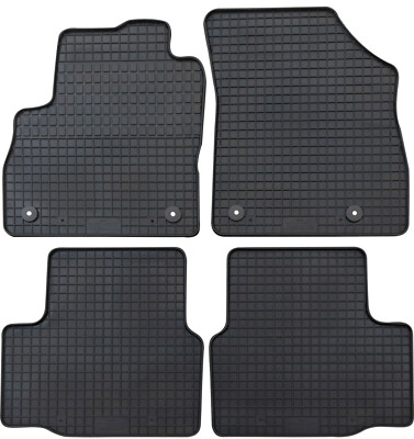 Gummimatte 4-teilig schwarz Opel Astra K Sports Tourer ab 04/2016-04/2022 |PETEX