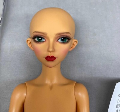 1/4 BJD Doll Handmade Resin Girl Nanuri Tan Skin-Free Face Make UP+ Eyes
