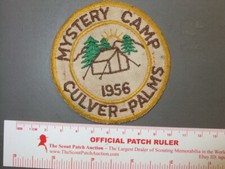 Boy Scout Culver-Palms Mystery Camp CA 8854W