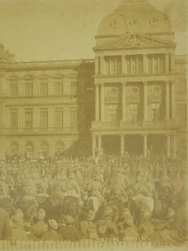 Occupation of Pretoria 1900 The Troops Passing Lord Roberts Original Photograph - Picture 3 of 3
