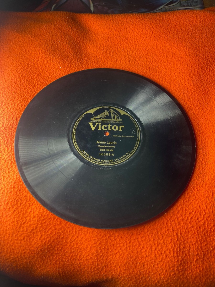 VICTOR Record 78 rpm 16388 ANNIE LAURIE / BEN BOLT | eBay