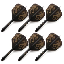 CUESOUL ROST AK5 Integrated Dart Shaft and Flights for Darts 6 Pieces