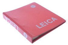   LEICA SCHOOL R3 ELECTRONIC CAMERA  LENS EXAMPLES PRINTS BROCHURE FRENCH  162